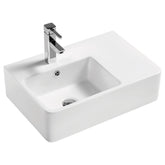 KRACK Care Wall-Hung Basin in Left-Hand and Right-Hand
